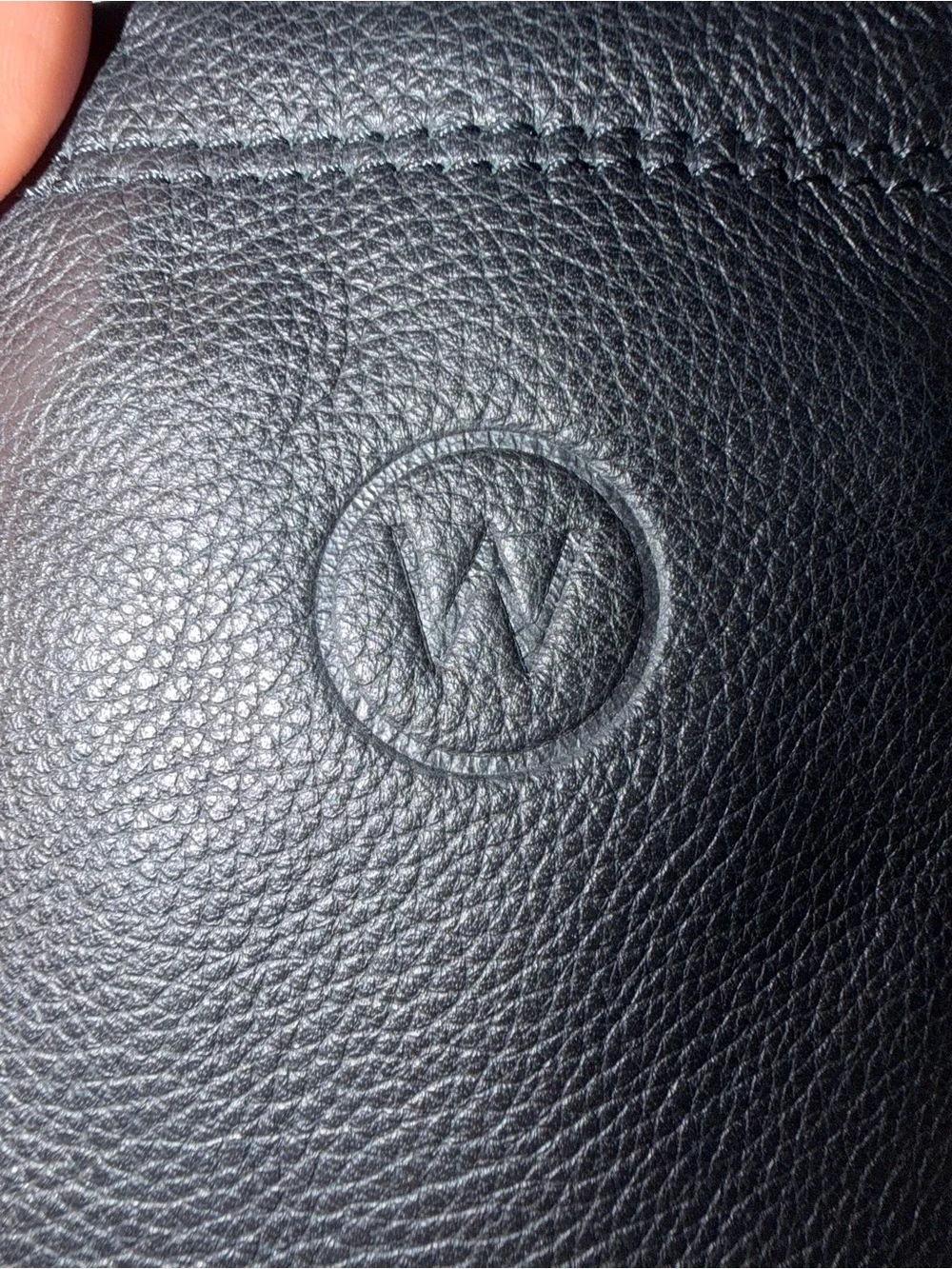 Wanderers Travel Co Black Leather Soft Eyeglasses Sunglasses Case BNNU